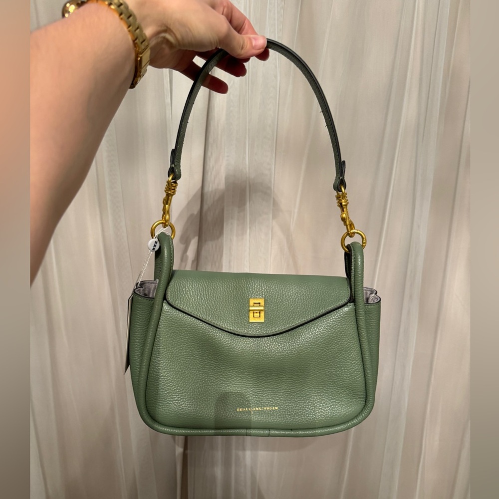 Smaak Amsterdam Pistache Leather Bag NWT
